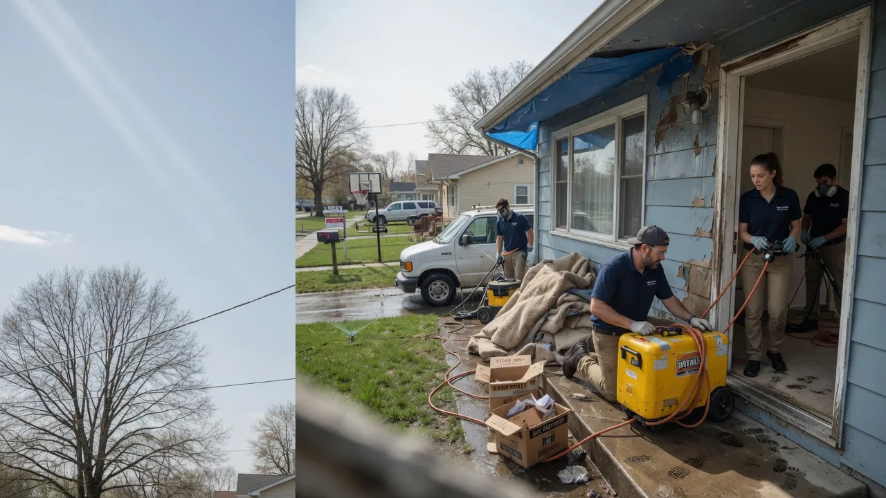Basement Flood Cleanup in Gillett, AR near me